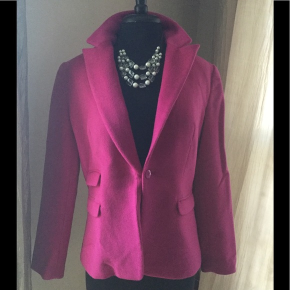 Pink/Fuchsia Newport News Blazer Size 10 - Picture 3 of 6
